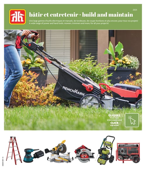 Circulaire Home Hardware - Bâtir et Entretenir - Page 1