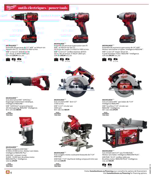 Circulaire Home Hardware - Bâtir et Entretenir - Page 6