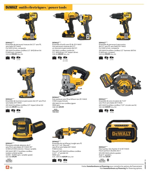 Circulaire Home Hardware - Bâtir et Entretenir - Page 10