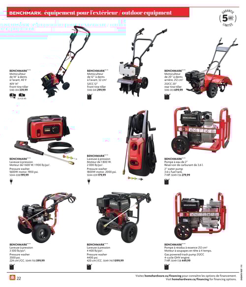 Circulaire Home Hardware - Bâtir et Entretenir - Page 22