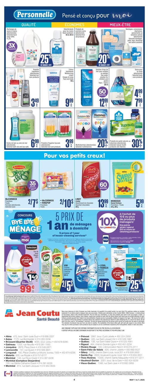 Circulaire Jean Coutu - Santé Beauté - Page 4