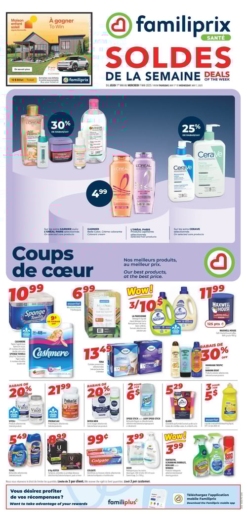 Circulaire Familiprix - Santé - Page 1