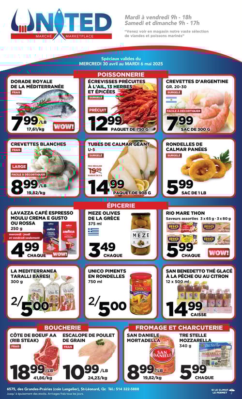 Circulaire United Supermarché - Page 1