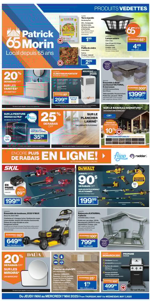 Circulaire Patrick Morin - Page 1