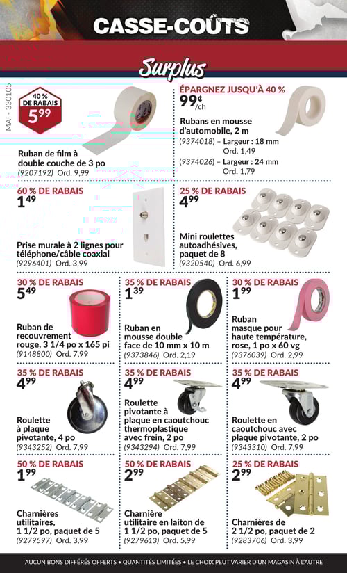 Circulaire Princess Auto - Casse-Coûts - Page 10