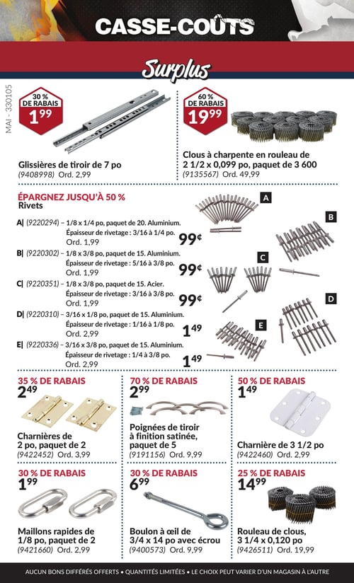 Circulaire Princess Auto - Casse-Coûts - Page 11