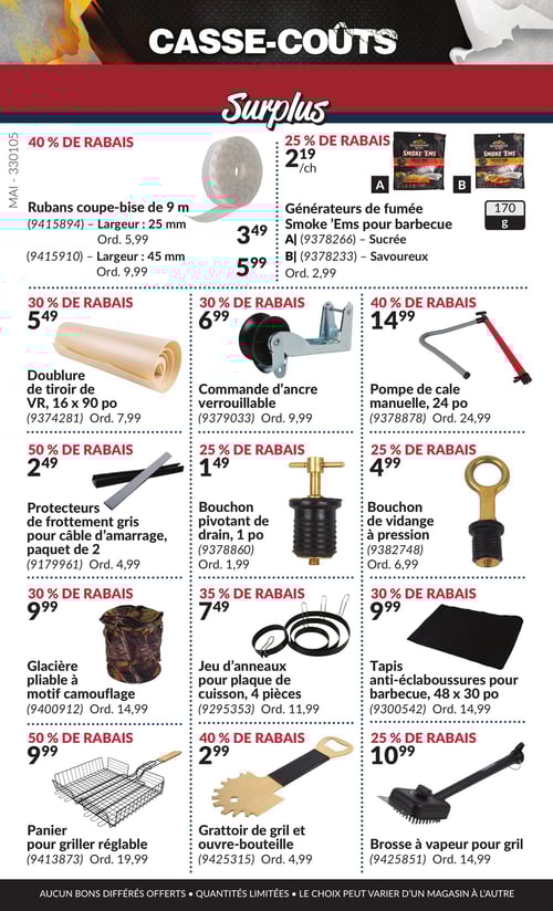 Circulaire Princess Auto - Casse-Coûts - Page 16