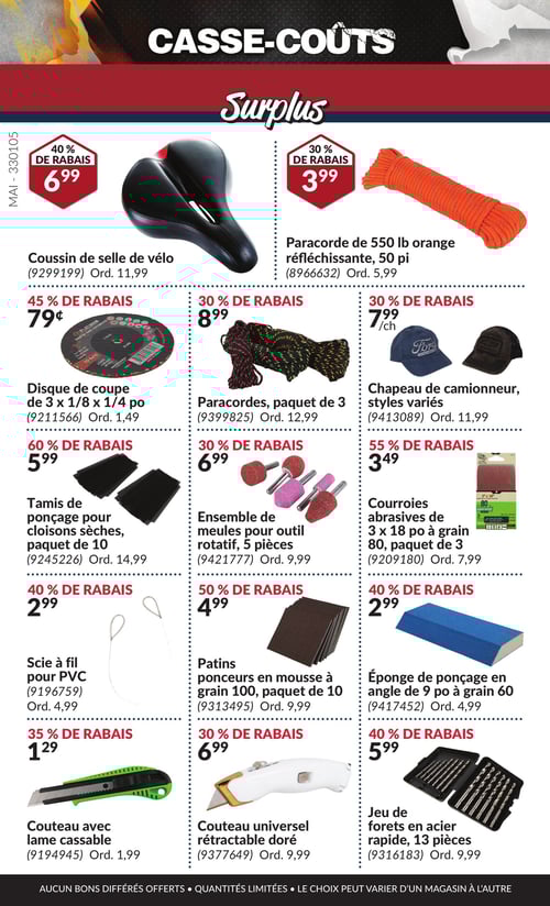 Circulaire Princess Auto - Casse-Coûts - Page 20