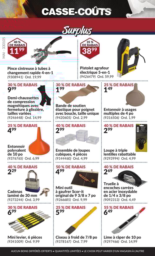 Circulaire Princess Auto - Casse-Coûts - Page 21