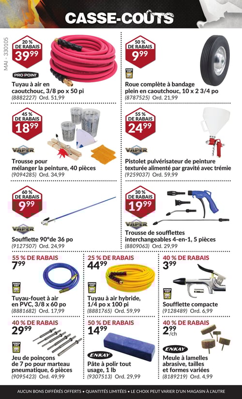Circulaire Princess Auto - Casse-Coûts - Page 24