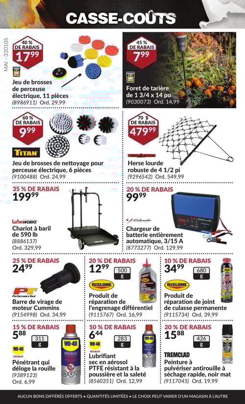 Circulaire Princess Auto - Casse-Coûts - Page 26