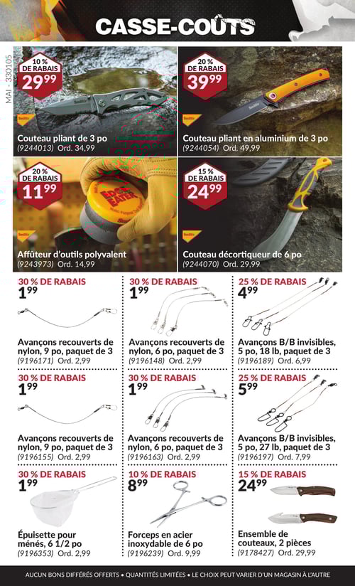 Circulaire Princess Auto - Casse-Coûts - Page 31