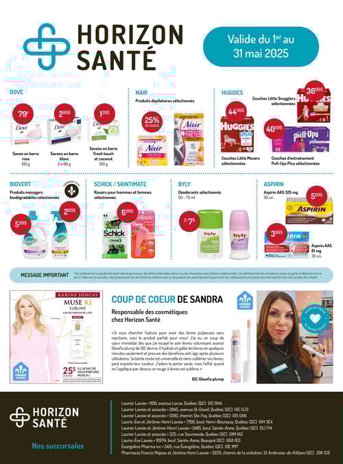 Circulaire Horizon Santé - Page 1