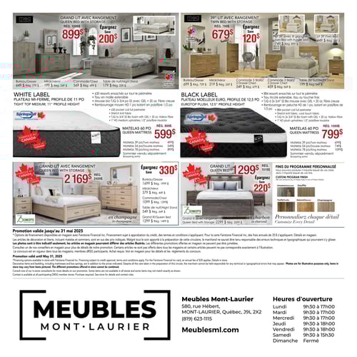Circulaire Meubles Mont-Laurier - Page 4