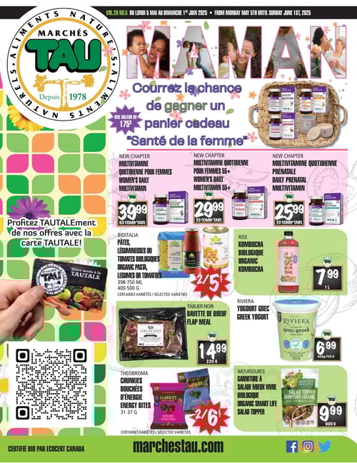 Circulaire TAU Marché d'alimentation Naturelle - Page 1