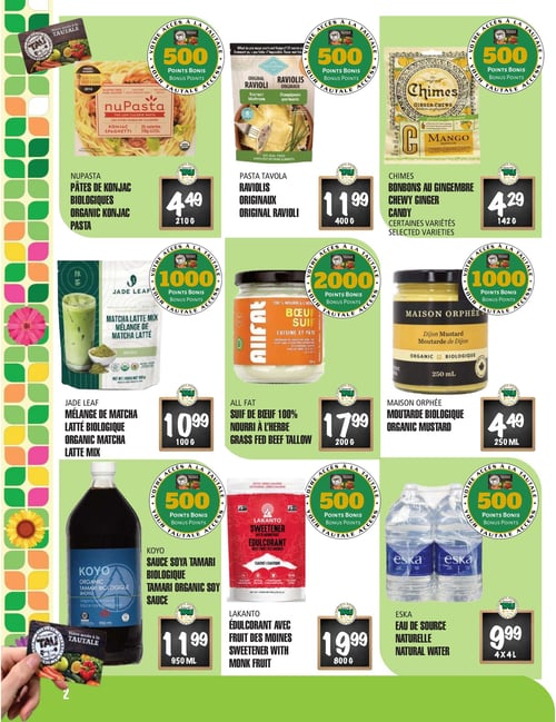 Circulaire TAU Marché d'alimentation Naturelle - Page 2