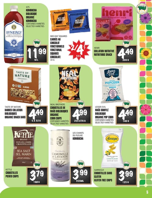 Circulaire TAU Marché d'alimentation Naturelle - Page 5