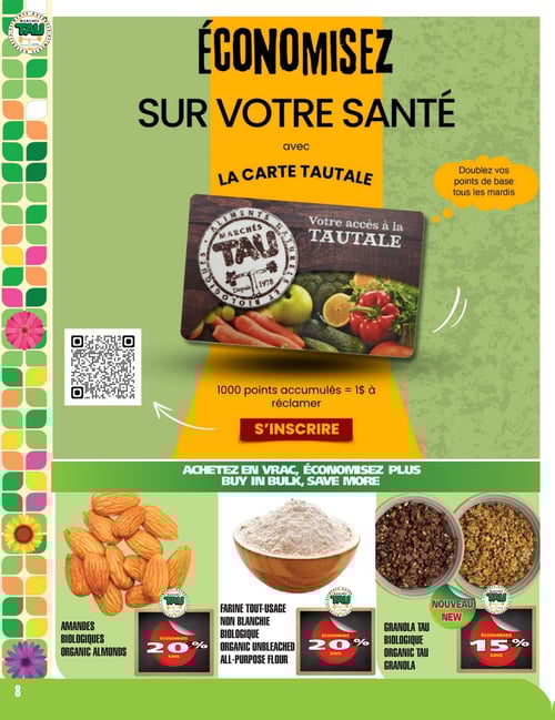 Circulaire TAU Marché d'alimentation Naturelle - Page 8