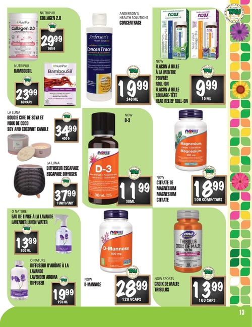 Circulaire TAU Marché d'alimentation Naturelle - Page 13