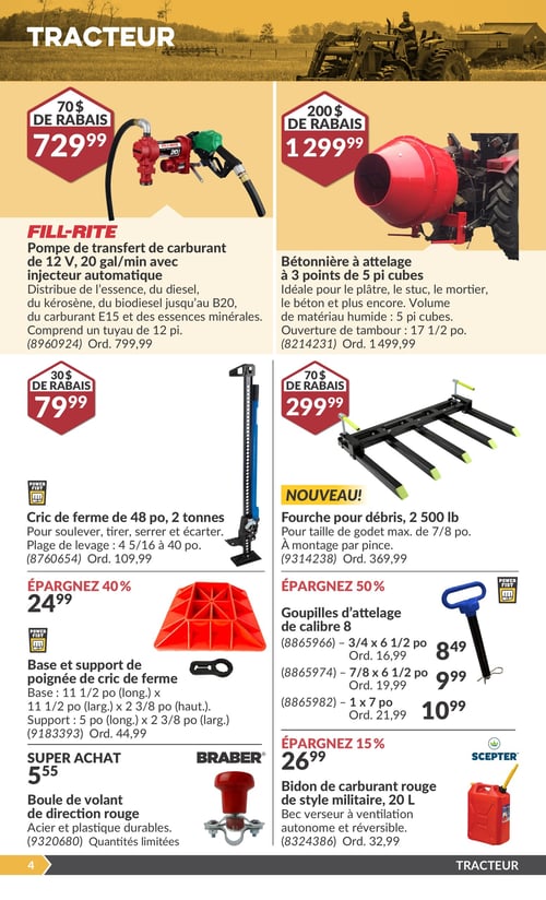 Circulaire Princess Auto - Page 9