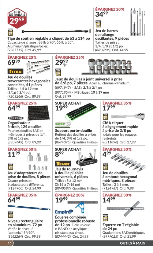 Circulaire Princess Auto - Page 32