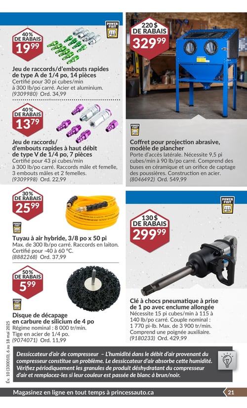 Circulaire Princess Auto - Page 37