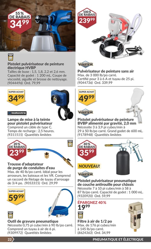 Circulaire Princess Auto - Page 38