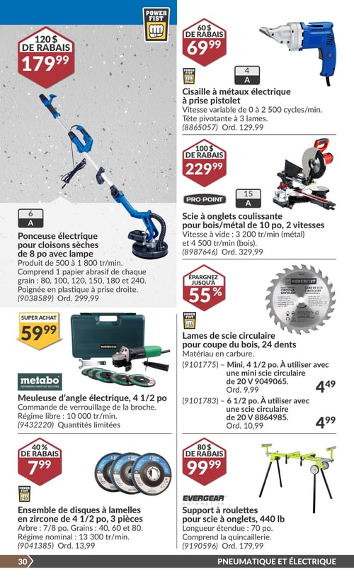 Circulaire Princess Auto - Page 46