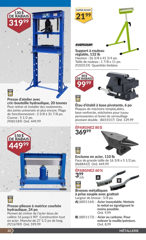 Circulaire Princess Auto - Page 48