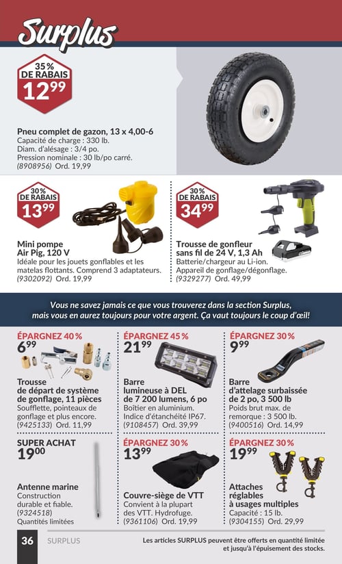 Circulaire Princess Auto - Page 52