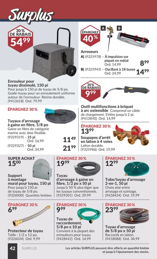 Circulaire Princess Auto - Page 58