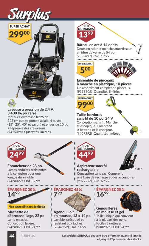 Circulaire Princess Auto - Page 60