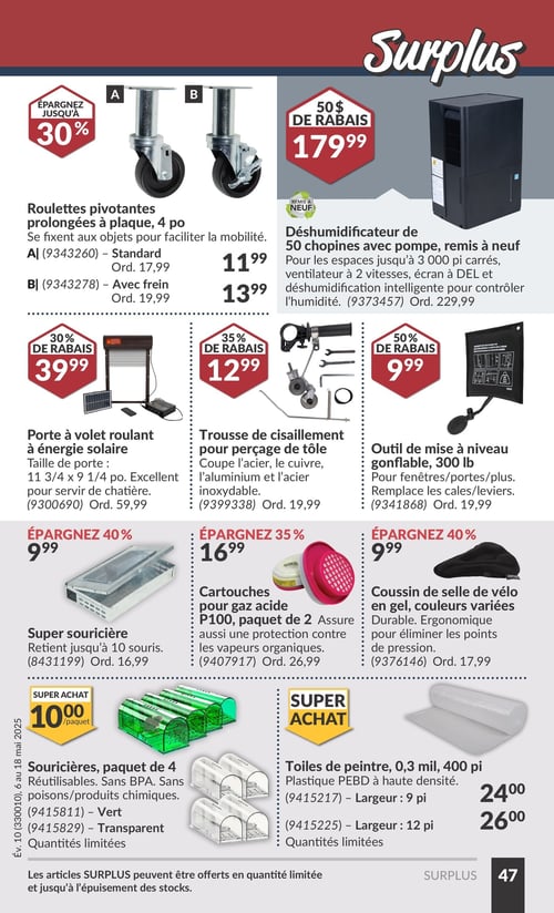 Circulaire Princess Auto - Page 63