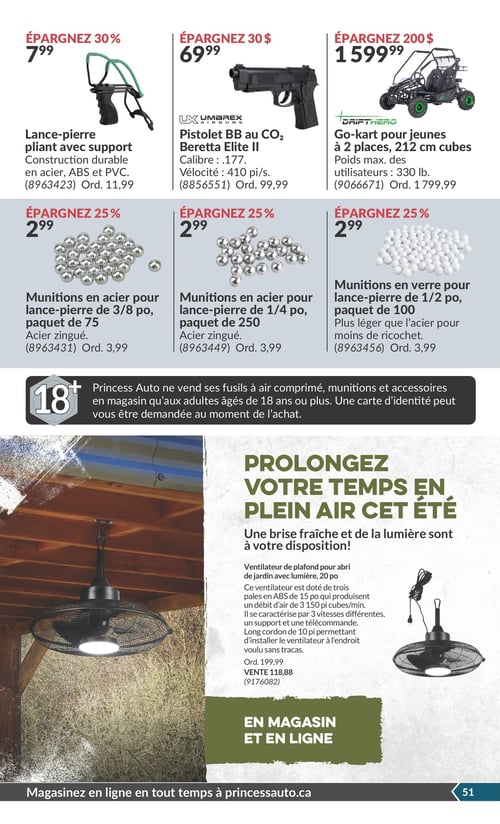 Circulaire Princess Auto - Page 67