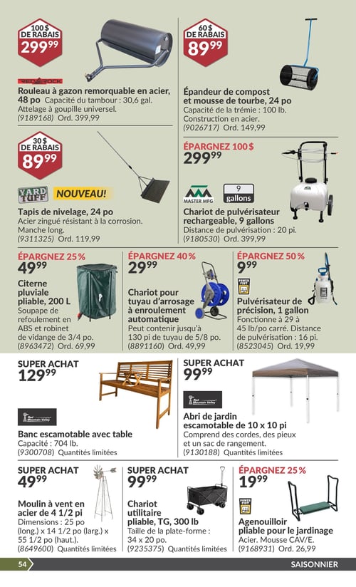 Circulaire Princess Auto - Page 70