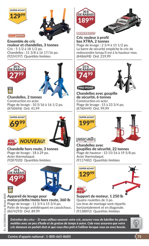 Circulaire Princess Auto - Page 91