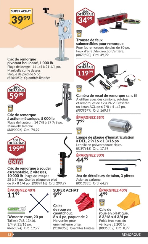 Circulaire Princess Auto - Page 98