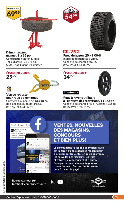 Circulaire Princess Auto - Page 101