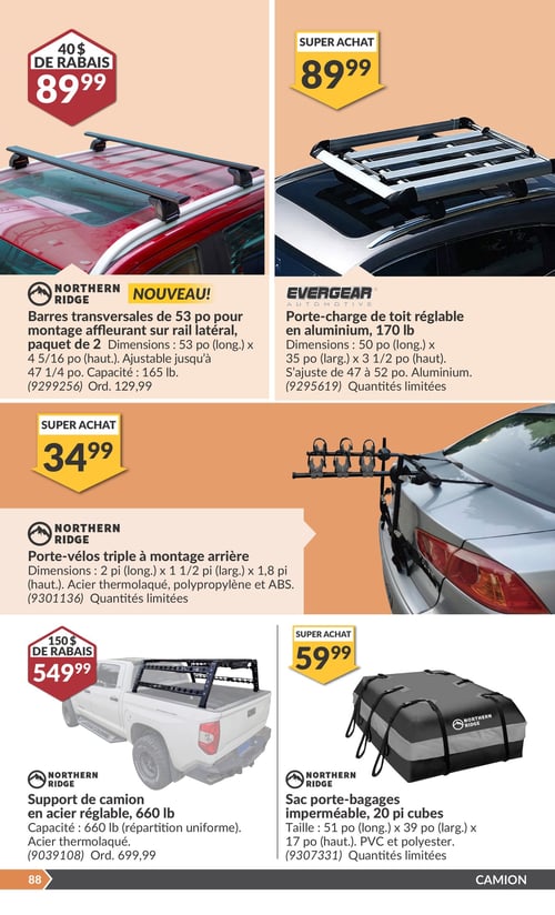 Circulaire Princess Auto - Page 104