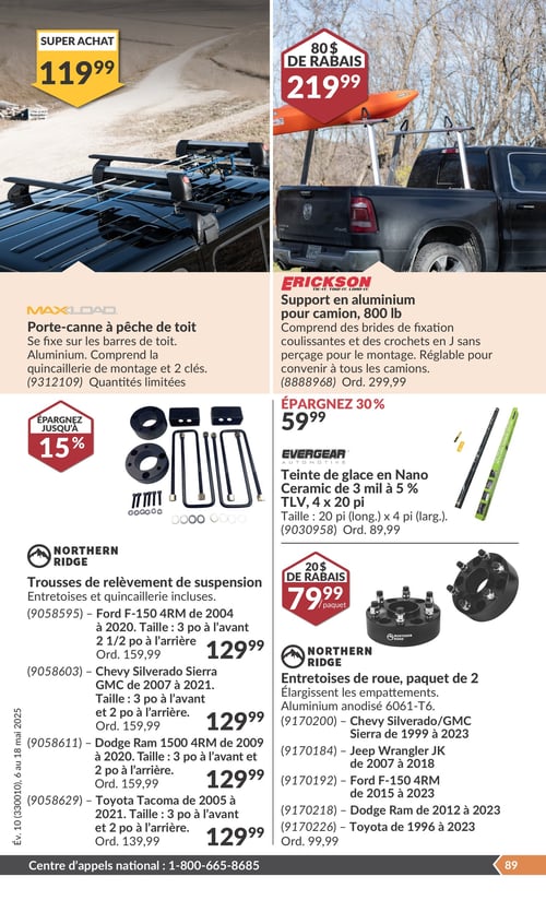 Circulaire Princess Auto - Page 105
