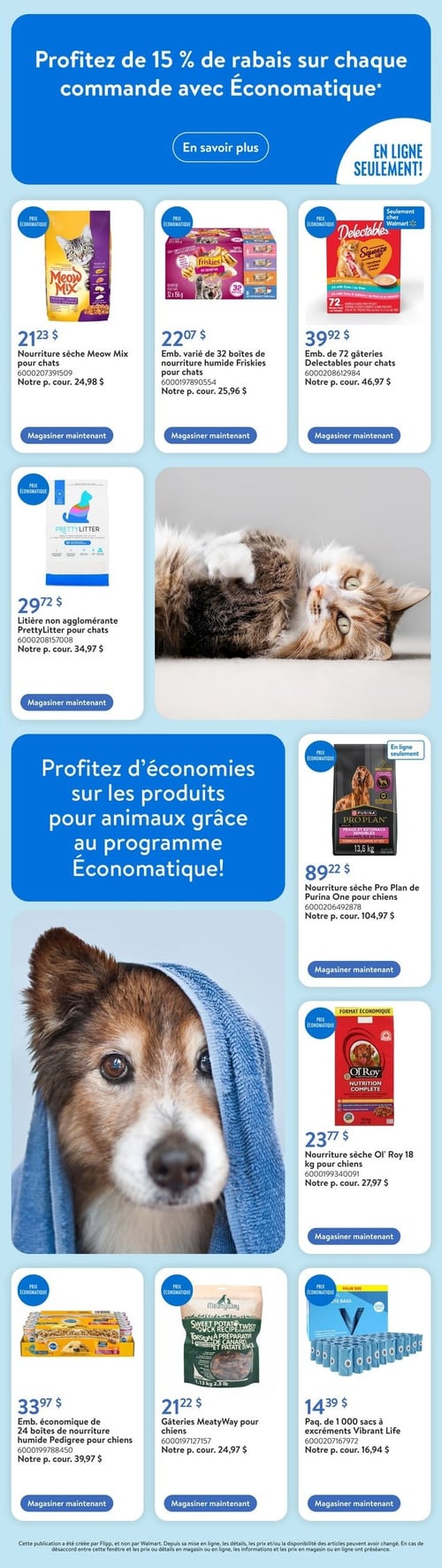 Circulaire Walmart - Le Mois des Animaux de Compagnie - Page 3
