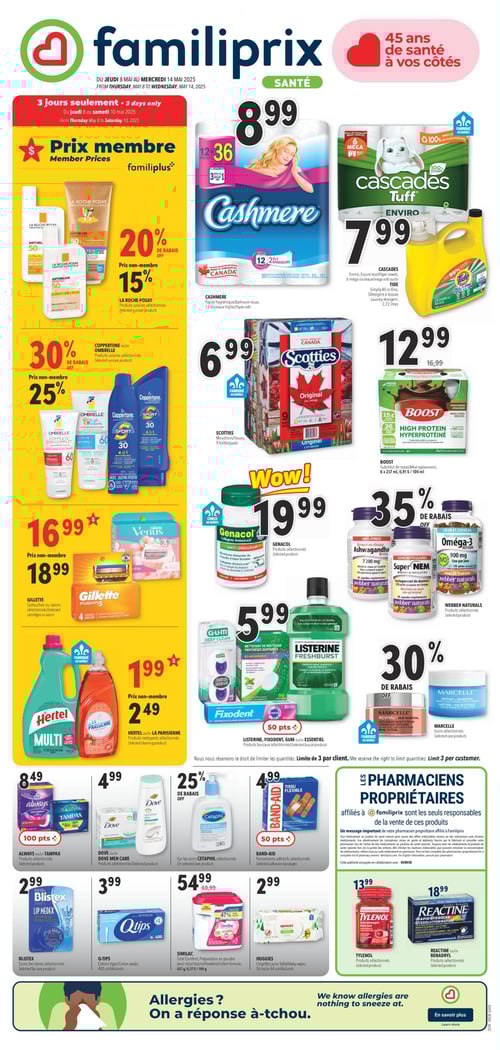 Circulaire Familiprix - Santé - Page 1