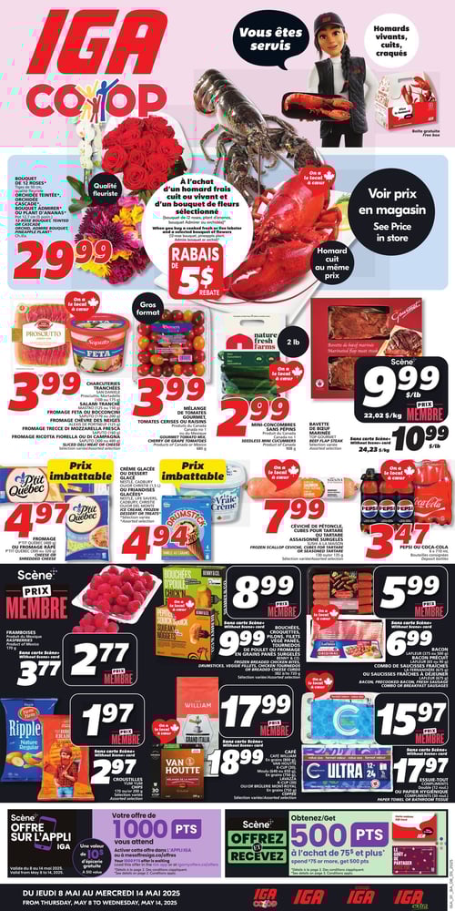 Circulaire IGA Coop Nouveau Brunswick - Page 1