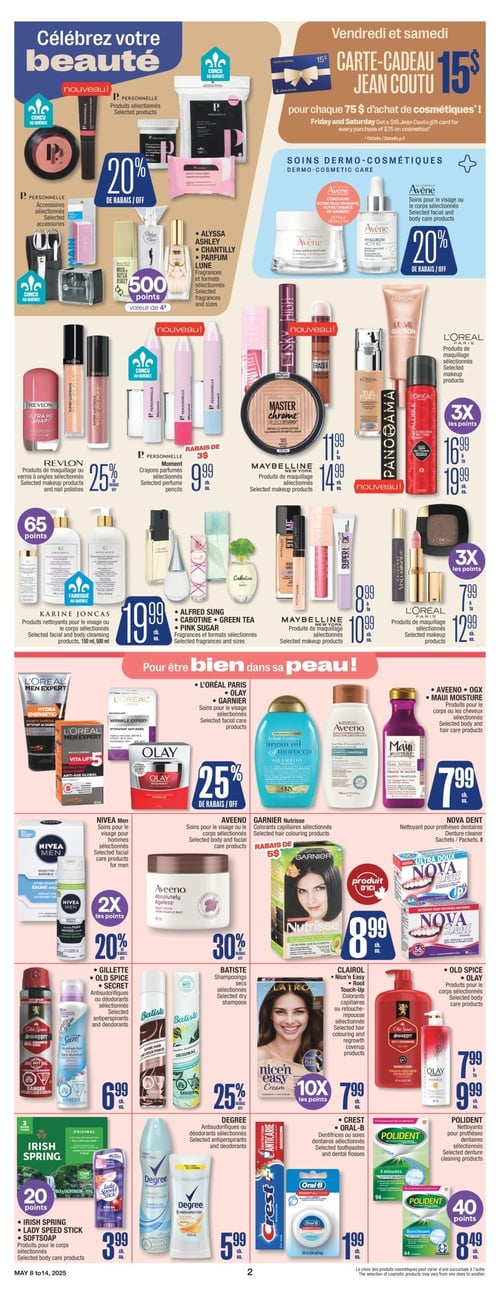 Circulaire Jean Coutu - Santé Beauté - Page 2