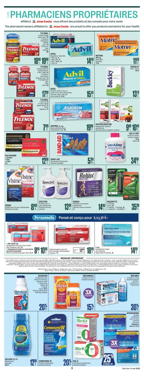 Circulaire Jean Coutu - Santé Beauté - Page 3