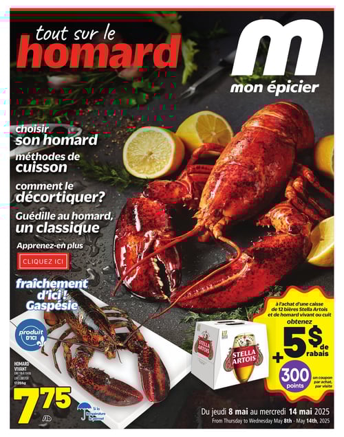 Circulaire Metro - Homard - Page 1