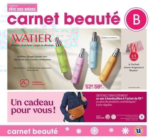 Circulaire Uniprix - Carnet Beauté - Page 1
