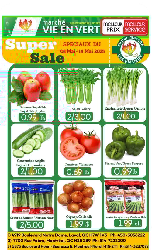 Circulaire Marché Vie en Vert - Page 1