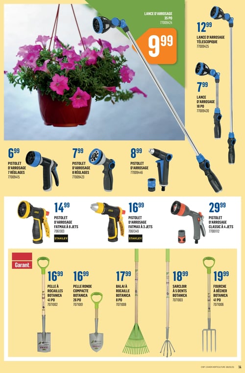 Circulaire Canac - Cahier Horticulture - Page 14