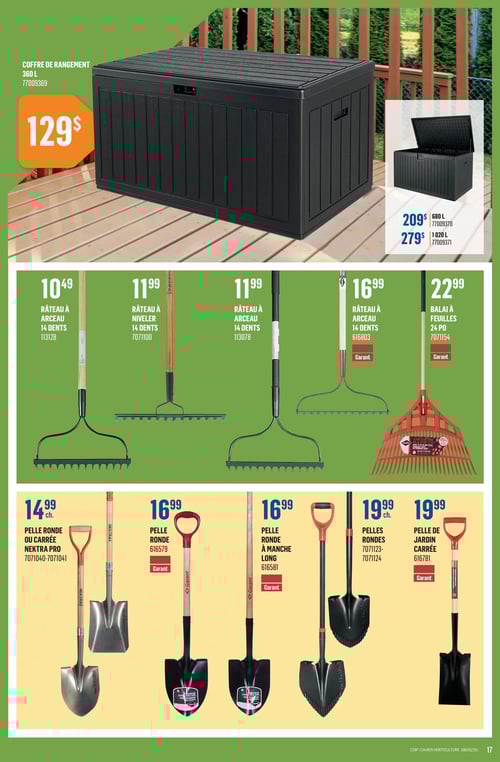 Circulaire Canac - Cahier Horticulture - Page 17